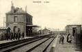 PONTGOUIN (Eure et Loir) - La Gare - Editeur : Lagoutte.