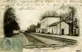 DOURDAN - Vue intérieure de la gare, côté des voies - Editeur : A.Boutroue, libraire.