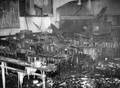 406751, Interieur van het Centraal Station (Stationsplein) te Utrecht (Utrecht C.S.), na de brand van 17 december 1938: wachtkamer 3e klasse., Vereenigde Fotobureaux, N.V., fotograaf