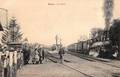 BROU (Eure et Loir) - La Gare et le Train.