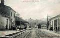SAINTE-CECILE d'ANDORGE (Gard) - Vue intérieure de l'ancienne gare.