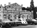 150747, Gezicht op de voorgevel van het N.S.-station Valkenburg te Valkenburg., Nederlandse Spoorwegen, fotograaf