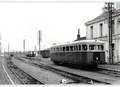 NOYELLES (Somme) - La Gare et l'Autorail.