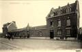 COMINES (Nord) - La place de la gare - Editeur : Roussain.