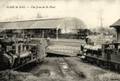 Gare de DAX (landes) - Vue prise de Saint-Paul.
