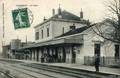 COMMERCY (Meuse) - Intérieur de la gare - Editeur : Thénot, libraire.