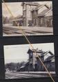 2 REPRODUCTIONS ZANDBERGEN GERAARDSBERGEN OOST VLAANDEREN STATION
