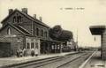 CASSEL (Nord) - La Gare côté voies - Editeur : ELD n°23.