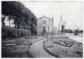 812095, Gezicht op de tuin bij het H.S.M.-station Castricum te Castricum., Onbekend