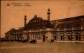 MALINES...LA GARE...CPA ANIMEE