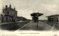 VOVES (Eure et Loir) - La gare vue des quais.