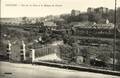 POITIERS (Vienne) - Vue sur la gare, le dépôt et la Banque de France.