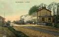 14 - DOUDEVILLE (Seine-Inférieure) - La gare et le train.