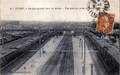 9 - JUVISY - La plus grande gare du Monde - Vue prise en avion à 500 m (çà me parait légèrement exagéré !). - 1934.