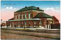 Oude postkaart Leopoldsburg Beverlo Station (pk376)