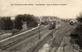 CHATEAU du LOIR (Sarthe) - Vue générale - Gare et coteaux de Goulard - Editeur : Vignault, photographe n°195.