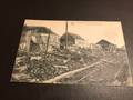 AVELGHEM - AVELGEM - ruines puinen - La gare - statie station bahnhof with train phot. Gyselynck (Kortrijk) - 1919