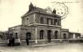 5 - COURVILLE (Eure et Loir) - La cour de la gare.