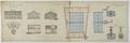 858574, Opstanden, doorsneden, plattegrond en details van de te bouwen locomotievenloods van het station Utrecht Maliebaan van de H.IJ.S.M. te Utrecht., Hollandsche IJzeren Spoorweg-Maatschappij (HIJSM), tekenaar