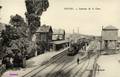 326 - NOYON (Oise) - Vue intérieure de l'ancienne gare.