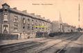 CPA FLAWINNE RUE DE LA STATION