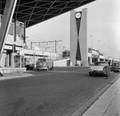 150722, Gezicht op de klokkentoren van het N.S.-station Tilburg te Tilburg., Nederlandse Spoorwegen, fotograaf