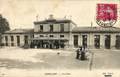 27 - GUINGAMP (Côtes-du-Nord) - La cour de la gare.