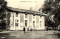 BEAUTIRAN (Gironde) - La cour de la gare.