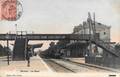 BRUNOY (Seine et Oise) - La gare et le train.