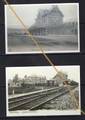 2 REPRODUCTIONS BEAURAING NAMUR GARE STATION