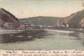 Comblain-au-Pont - Vue sur la Gare (colorisée, 1904)
