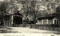 AIGUEBELLE (Savoie) - La cour de la gare - Editeur : Crezet.