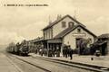4 - MAISSE (Seine et Oise) - La gare de Maisse-Milly - Arrivée d'un train.