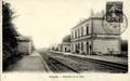 CLOYES (Eure et Loir) - Intérieur de la Gare - Editeur : B.F. à Paris n°3.