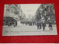 MONS 7 septembre 1913 - La Joyeuse entrée des Souverains - Les décorations rue de la Gare