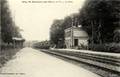 Voici une série de cartes postales anciennes de la commune de Saint-Germain-sur-Ille.(35)

SAINT-GERMAIN sur ILLE (I.-et-V.) - La gare et le train - Editeur : M.R. à Rennes n°2934.
