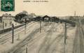 SAINTES (Charente-Inf.) - La Gare et les Quais.