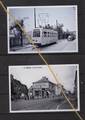 2 REPRODUCTIONS BINCHE TRAM Quarter de la Gare Rue de Merbes HAINAUT