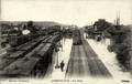 COMPIEGNE (Oise) - la gare côté voies - Editeur : Bourson.