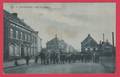 Kortemark / Cortemarck - Place de la Gare ... geanimeeerd - S.B.P. -1910 ( verso zien )