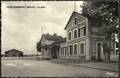 FOURCHAMBAULT (Nièvre) - La cour de la gare.