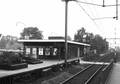 150857, Gezicht op de perronzijde van het N.S.-station Wijchen te Wijchen., Nederlandse Spoorwegen, fotograaf