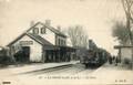 17 - LA FERTE-ALAIS (Seine et Oise) - La gare et le train - Editeur : L. des G.
