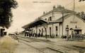 FEURS (Loire) - Intérieur de la nouvelle gare - Editeur : Maymat, imprimeur.