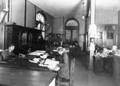 166685, Interieur van het N.S.-station Utrecht C.S. te Utrecht: stationskantoor., Nederlandse Spoorwegen, fotograaf