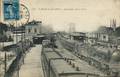 CHOISY-LE-ROI - Intérieur de la Gare avec le croisement de deux trains - Editeur : ELD n°66.