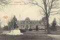 Superbe CPA Soignies Square de la Gare Statue du Travail (vers Jolimont Haine-Saint-Paul, 6/10/1911)