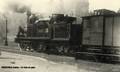 GRENOBLE (Isère) - Un train en Gare - Carte-photo de 1905.