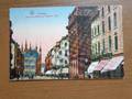 FELDPOST / Leuven - Louvain: Rue de la Station et l'hotel de ville --> beschreven 1915