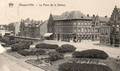 Nieuport Ville la place de la station circulé en 1912